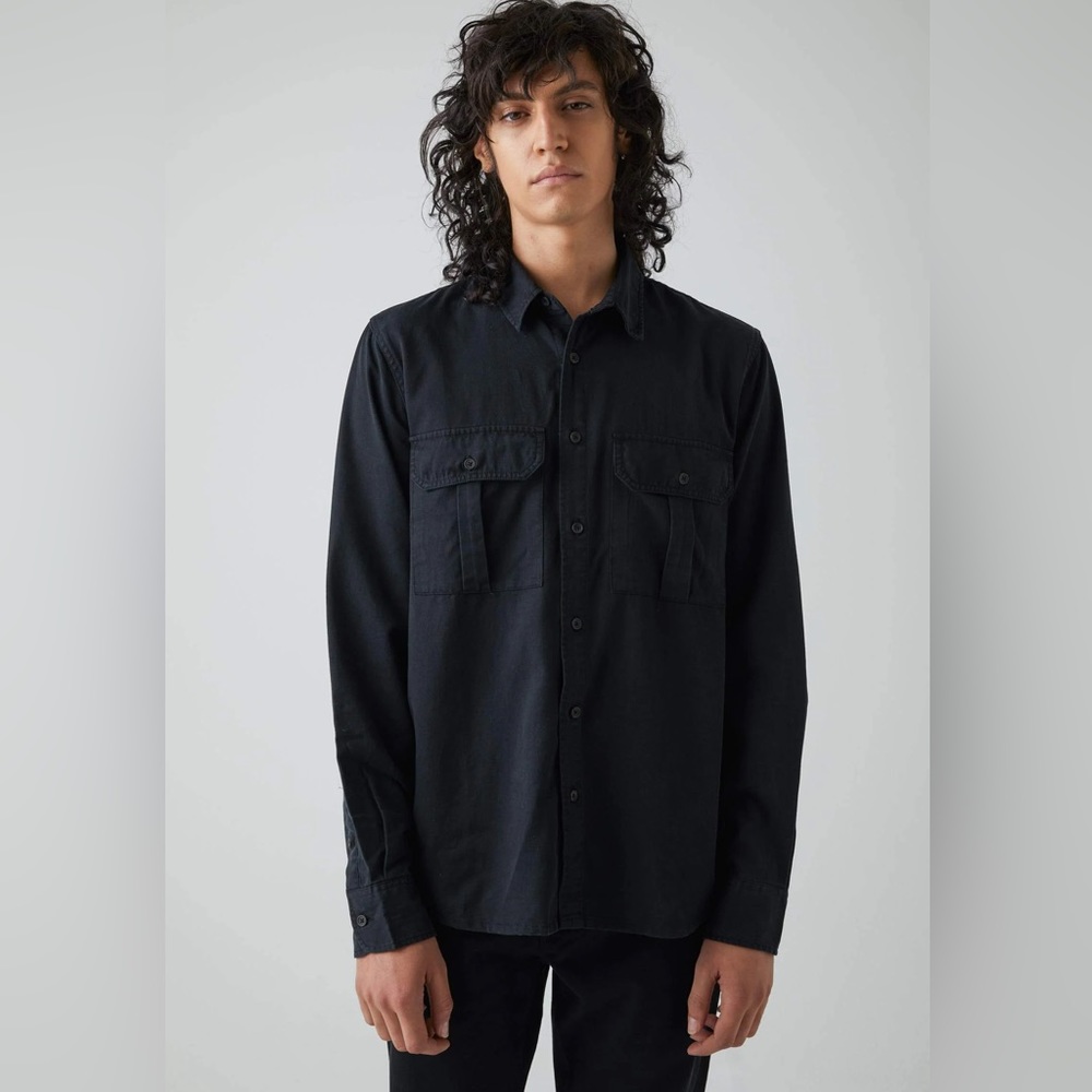 NEUW Men’s Button Up Long Sleeve Shirt